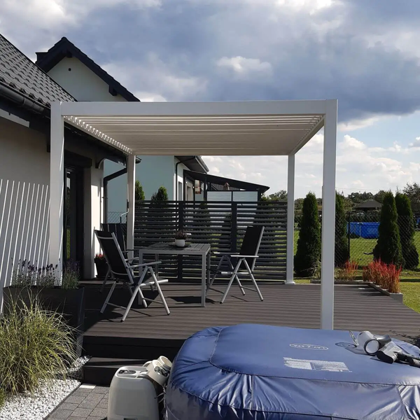 Пергола для тераси HardMaster Premium 3x4 White 001280 001280 фото
