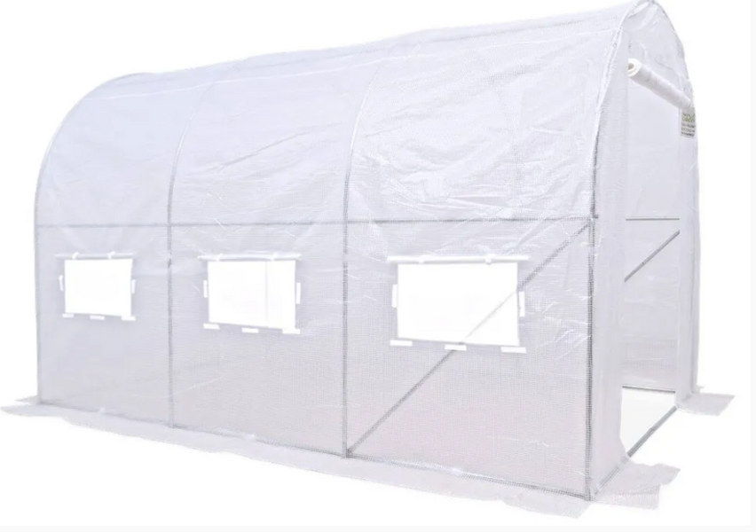 Теплица садовая Cultivo 2х4х2 - 8м2 белый парник 001386 001386 фото