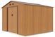 Металевий сарай для інструментів HardMaister Hudson 9x8 (277x255 см) Oak Brown &mdash; Садовий будиночок, хозблок коричневий 003814 003814 фото 5