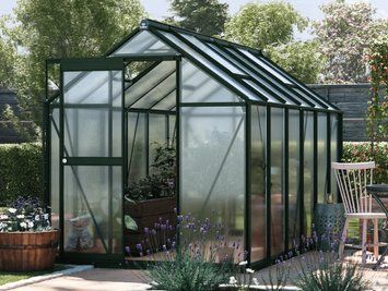 Теплица поликарбонатная 183x361 см Cultivo 007433 темно-зеленая 007433 фото